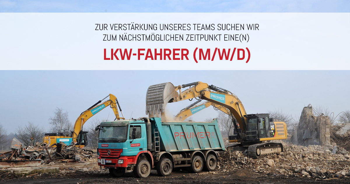 LKW-Fahrer (m/w/d)