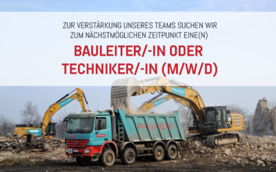 Bauleiter/-in oder Techniker/-in (m/w/d)